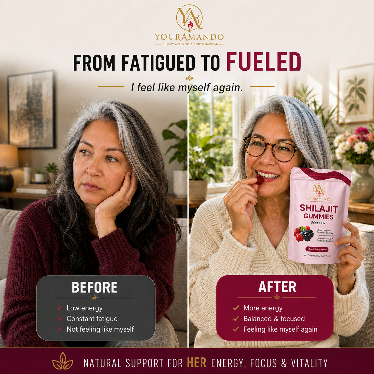 From fatigued to fueled