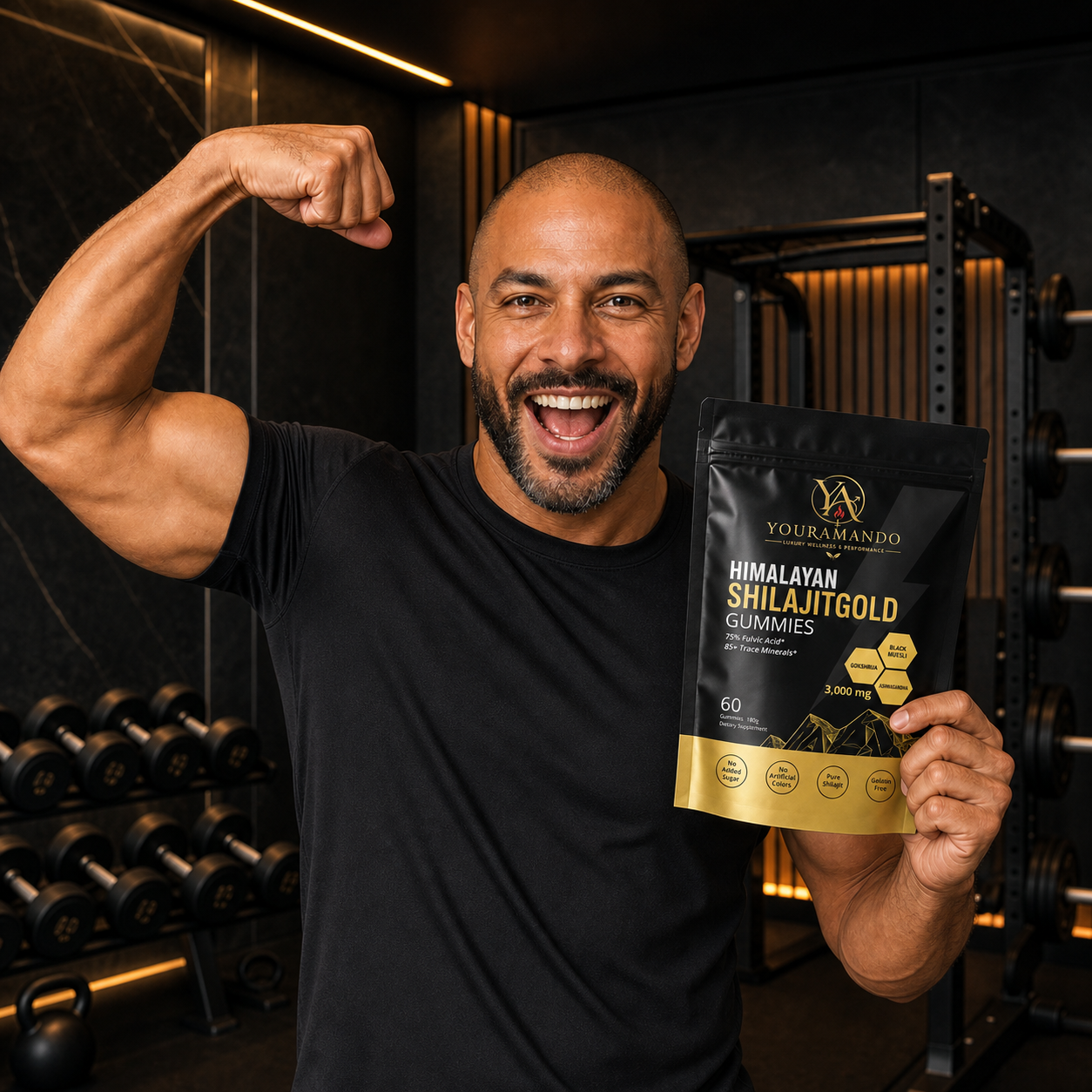 YOURAMANDO Shilajit Gold lifestyle photo