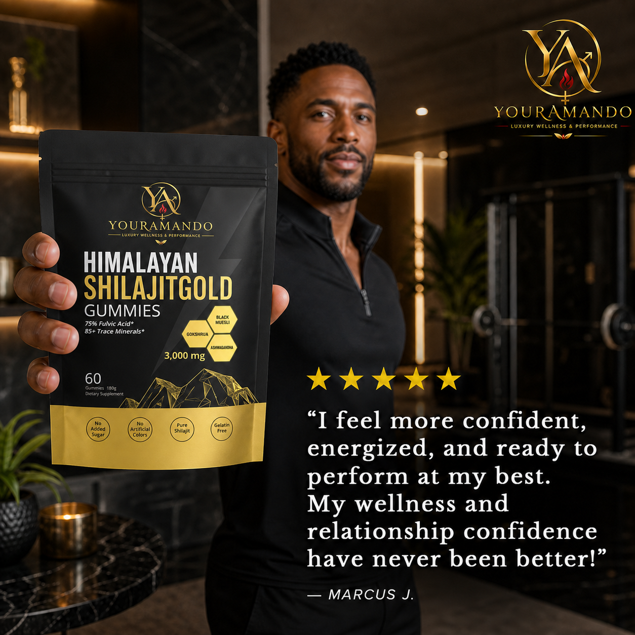 YOURAMANDO Shilajit Gold customer photo
